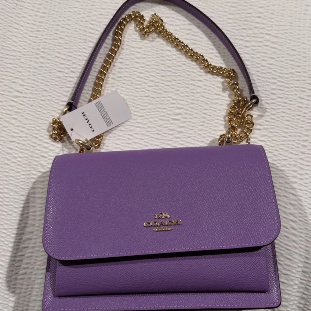 NEW Coach Klare Crossbody Bag CZ985 Purple - Picture 12 of 12